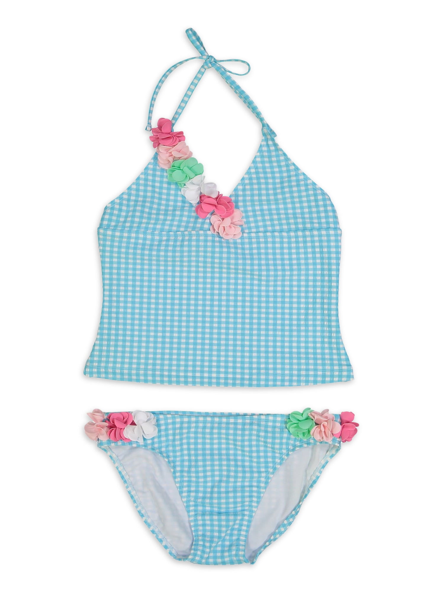 Tommy Bahama Baby Toddler Girl Gingham Tankini Swimsuit