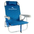 thumbnail image 1 of Tommy Bahama Backpack Aluminum Beach Chair - Blue Floral, 1 of 5