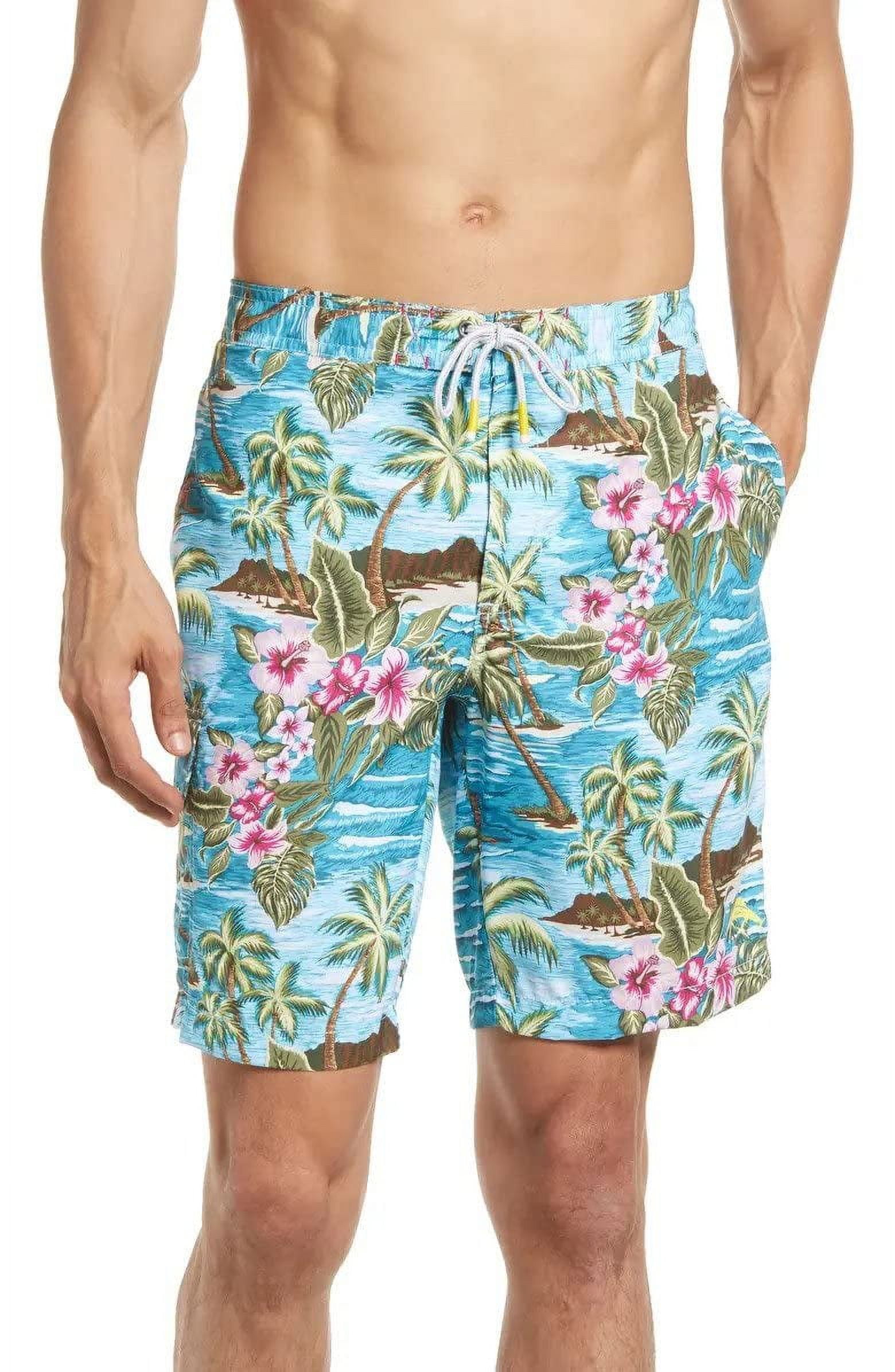 Tommy Bahama Baja Hula High Seas 9 Inch Board Shorts ST924695 At