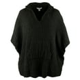 thumbnail image 1 of Tommy Bahama Island Soft Beach Poncho, Black, Small/Medium, 1 of 2