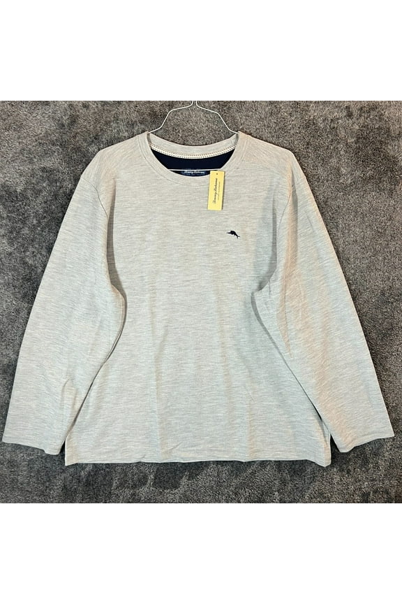 Men 2-Piece Relaxed Fit Lounge Set, Gray/Dark Blue, Size XXL