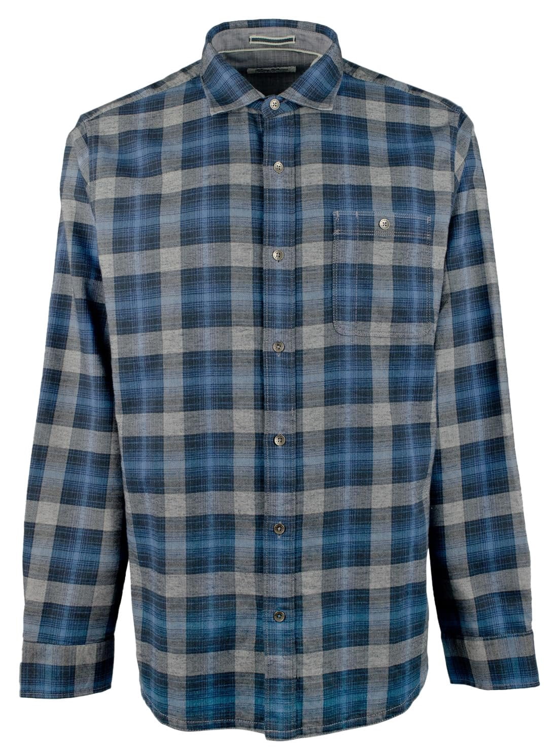 Tommy Bahama Men's Big & Tall Canyon Beach Cozy Check Long Sleeve Woven ...