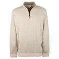 thumbnail image 1 of Tommy Bahama Men's Big & Tall Flip Coast Half-Zip Reversible Pullover Sweatshirt CcntH 3XLB, 1 of 5