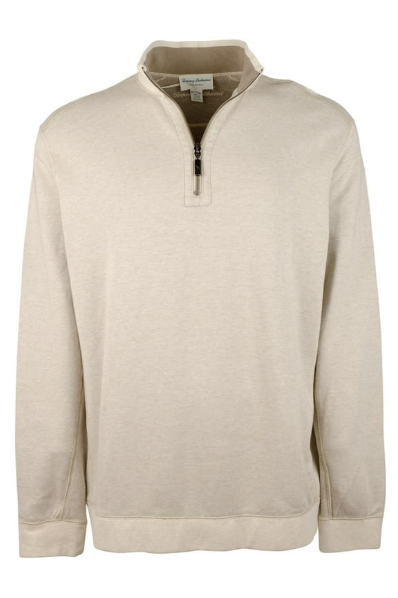 Men's Big & Tall Flip Coast Half-Zip Reversible Pullover Sweatshirt CcntH 3XLB