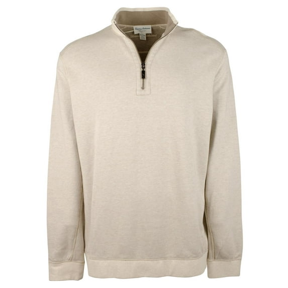 Tommy Bahama Men's Big & Tall Flip Coast Half-Zip Reversible Pullover Sweatshirt CcntH 3XLB