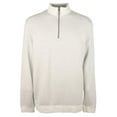 thumbnail image 1 of Tommy Bahama Men's Big & Tall Flip Coast Half-Zip Reversible Pullover Sweatshirt ClHthr 2XLT, 1 of 4