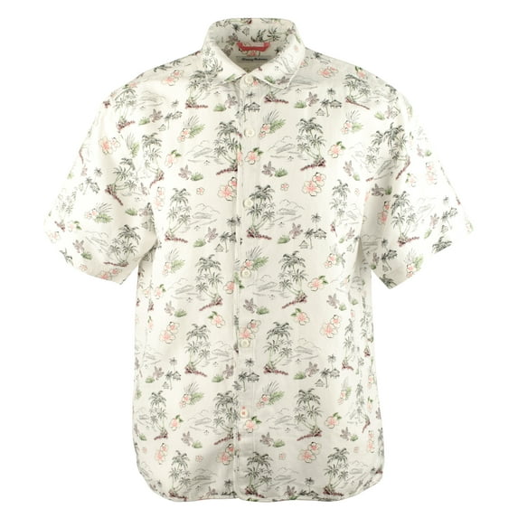 Tommy Bahama Men's Bungalow Beach Sand Camp Shirt-BS-Med