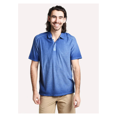thumbnail image 1 of Tommy Bahama Men's Cirrus Coast Short-Sleeve Henley Shirt Dockside Blue S/P, 1 of 2