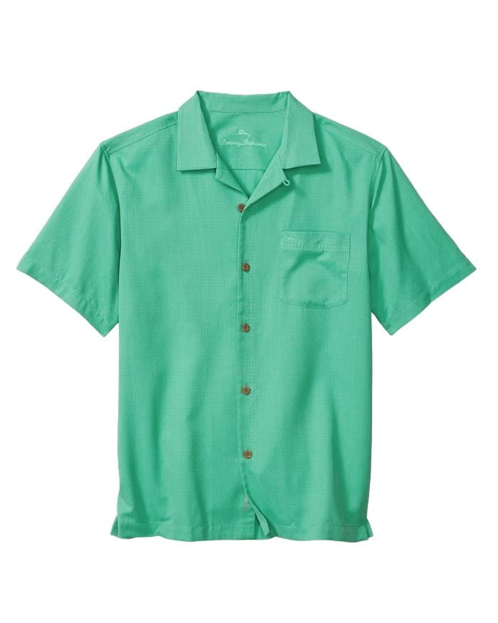 Tommy Bahama Men s Coastal Breeze Check IslandZone Camp Shirt New