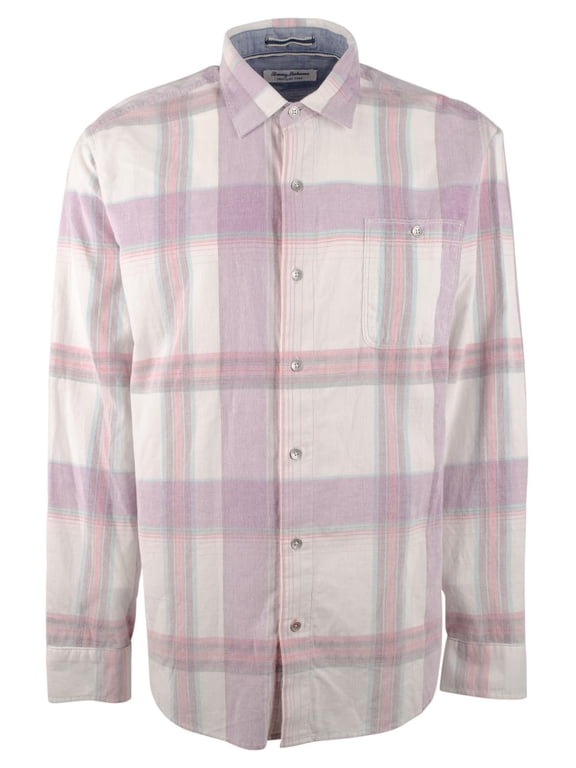 Men's Coastline Cord Grand Isle Plaid Sport Shirt US, Alpha, XX-Large, Regular, Regular, Sandstone