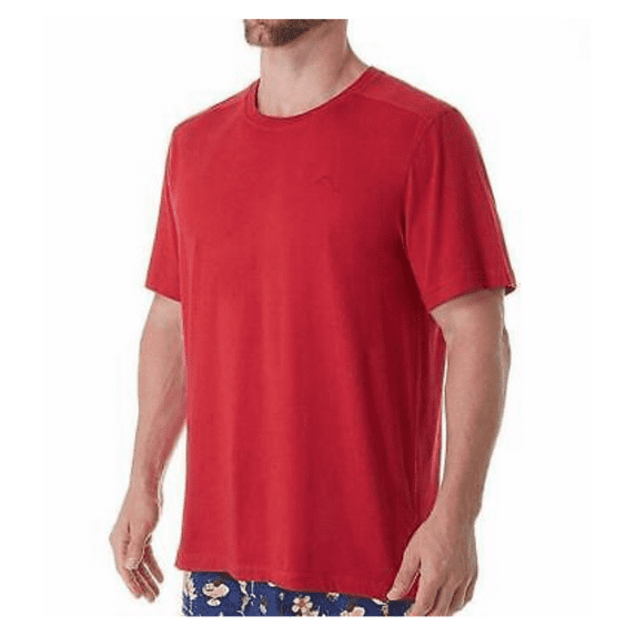 Tommy Bahama Men's Crew Neck Lounge T-Shirt Red S