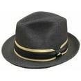 thumbnail image 1 of Tommy Bahama Men's Fedora Hat (Black, One Size), 1 of 1