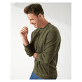 thumbnail image 1 of Tommy Bahama Men's Flipshore Abaco Reversible Sweatshirt Palm Verde Heather S, 1 of 2