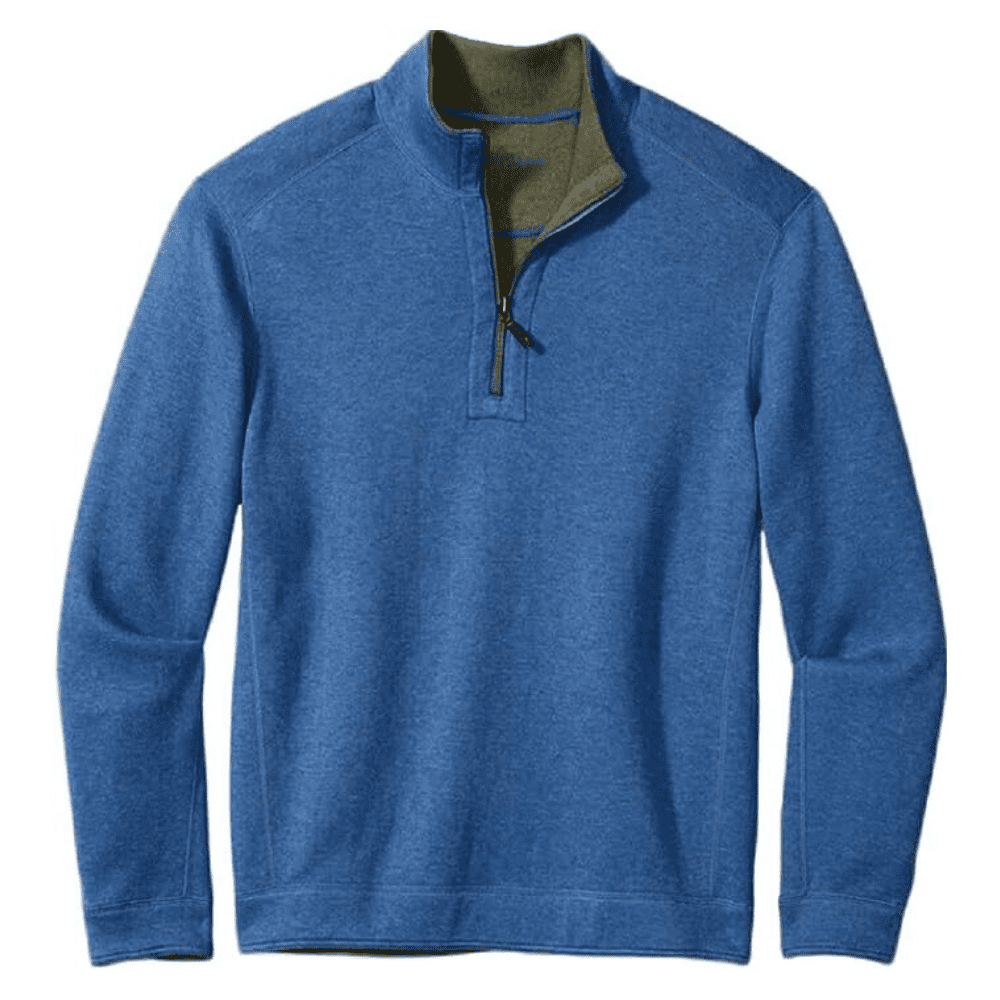 Tommy Bahama Flipshore Snap Mock Sweater in Tall Sizes