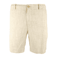 thumbnail image 1 of Tommy Bahama Men's, Harbor Herringbone 10 Inseam Stretch-Linen Short, Khaki, S, 1 of 2