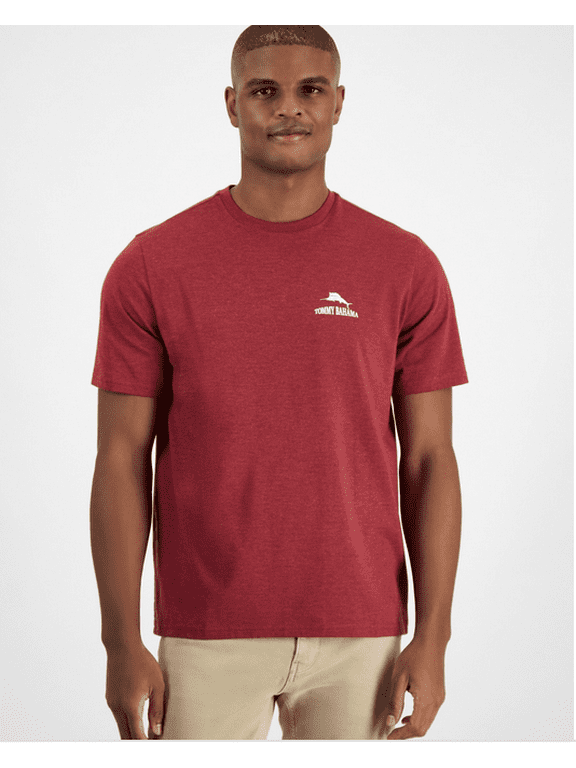 Men's Hoppy Brew Year Logo Graphic T-Shirt - Ruby Wine Heather