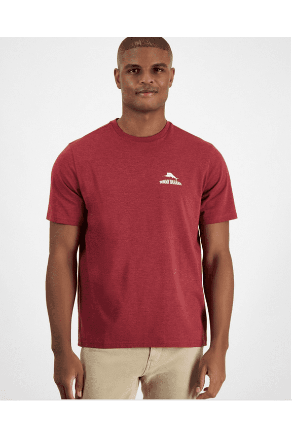 Men's Hoppy Brew Year Logo Graphic T-Shirt - Ruby Wine Heather