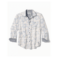 thumbnail image 1 of Tommy Bahama Men's Long Sleeve Shirt Coastline Cord Shadow Frond,Palace Blue,Sm, 1 of 2