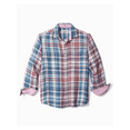 thumbnail image 1 of Tommy Bahama Men's, Madrona Madras Linen Shirt, Continental, XL, 1 of 1
