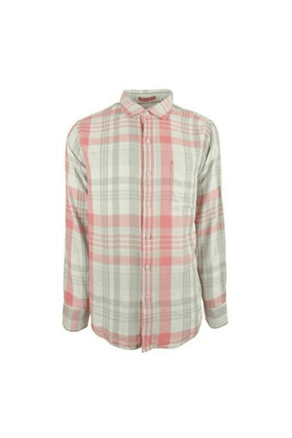 Men's Monteverde Madras Regular Fit Shirt, Size M, MSRP $125