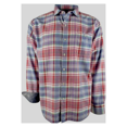 thumbnail image 1 of Tommy Bahama Men's ST325773 Kookabura Plaid Long-Sleeve Shirt S, 1 of 3