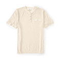 thumbnail image 1 of Tommy Bahama Schooner Stripe Short-Sleeve Henley ST226158 Bleached Sand size L, 1 of 1