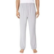 TOMMY BAHAMA Men's Soft Knit Lounge Pants With Draw Strings - Light Grey (Small)