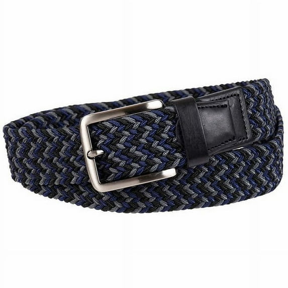 Tommy Bahama Men's Stretch Belt (Navy, L/XL)
