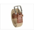 thumbnail image 1 of Tommy Bahama Men's Stretch Braided Webbing Leather Tab Belt (SM), 1 of 1
