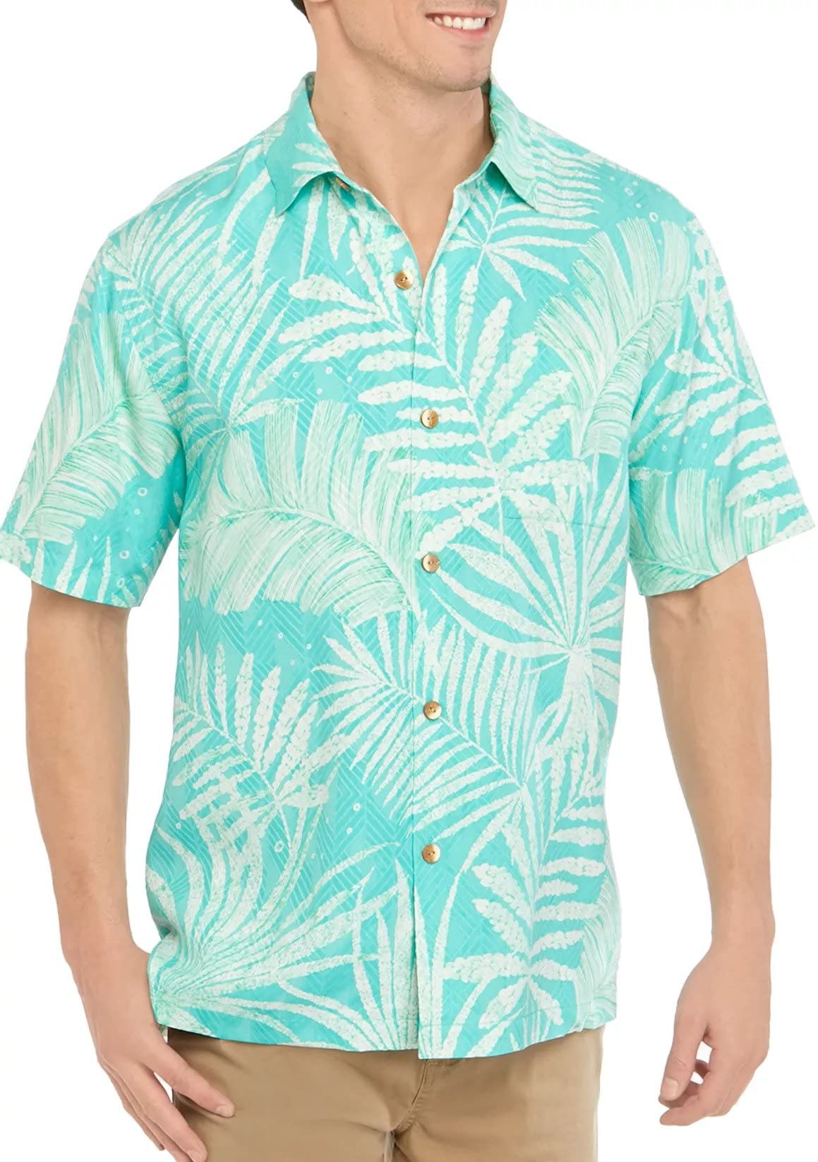 Tommy Bahama Men's Frond Vision Camp Shirt - Elm main image 1