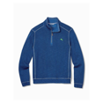 thumbnail image 1 of Tommy Bahama Men's Tobago Bay Half-Zip Sweatshirt Monaco Blue 2XLB, 1 of 1
