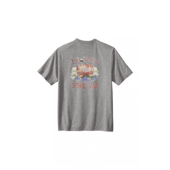 Tommy Bahama Men's Zin There Done Vat Graphic T-Shirt Gray 3XL