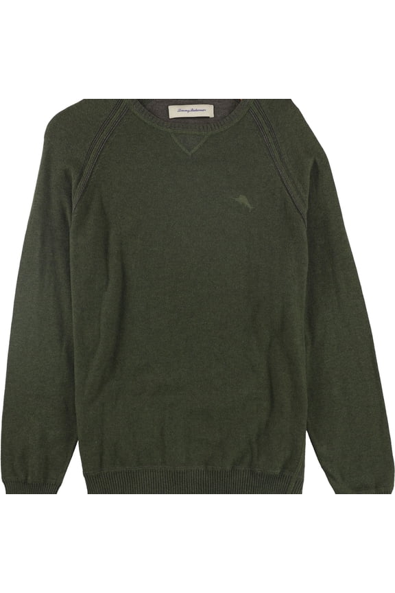 Mens Barbados Pullover Sweater, Green, Small