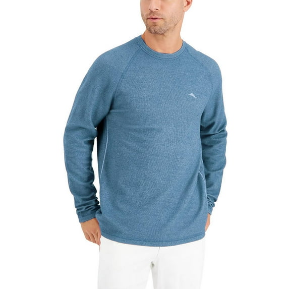 Tommy Bahama Mens Bayview Logo Knit Crewneck Sweater