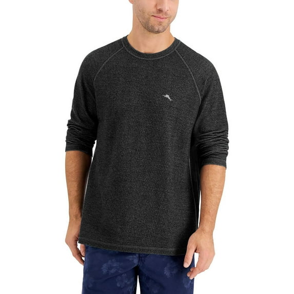 Tommy Bahama Mens Bayview Logo Knit Crewneck Sweater