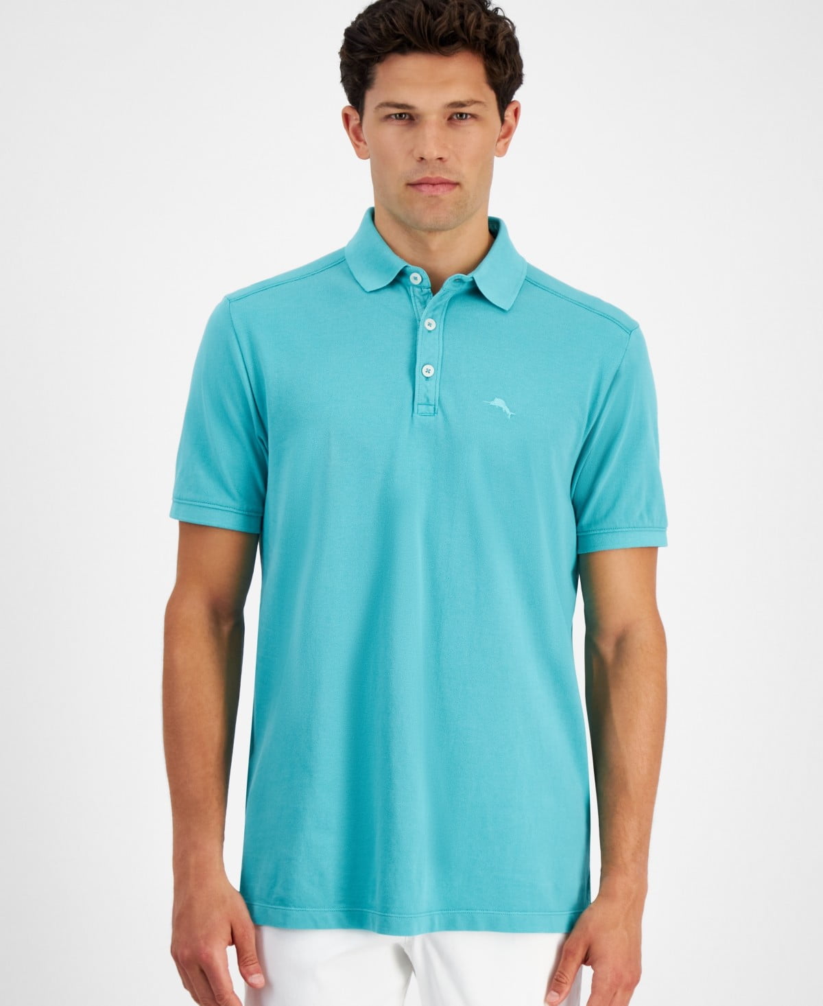 Tommy Bahama Men's Golden Sands Long-Sleeve Polo Shirt