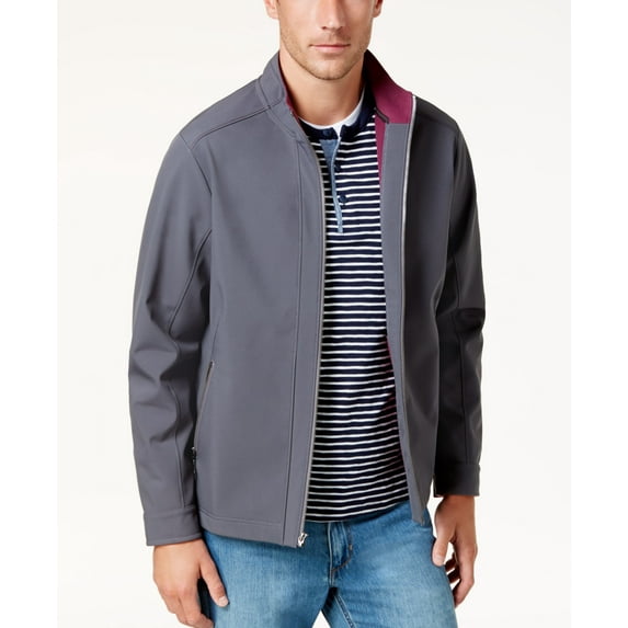 Tommy Bahama Mens Fullswing Jacket Fog Grey L