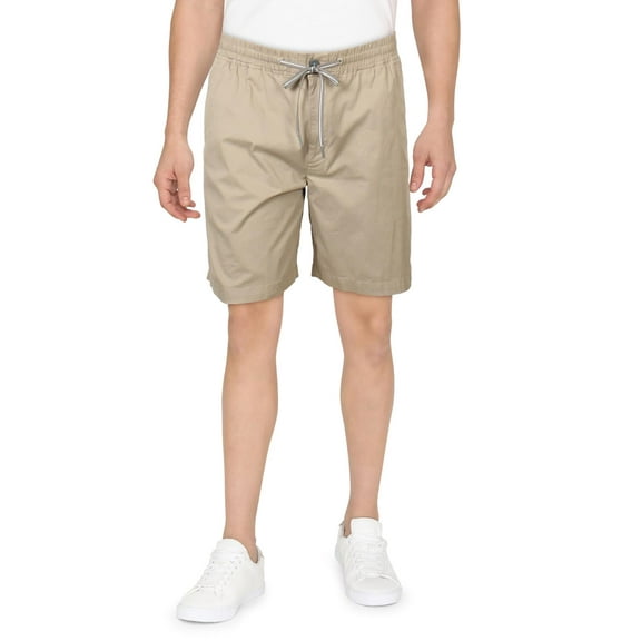 Tommy Bahama Mens Oceanside Poplin Drawstring Casual Shorts Taupe XXL