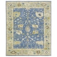 thumbnail image 1 of Oriental Weavers Palace Hand-made Wool Area Rug - 10311 - 8' x 10' - in Blue/ Green - Vintage Inspired, Hand-Made Wool Rugs, Dining, Living Room Rug, 1 of 3