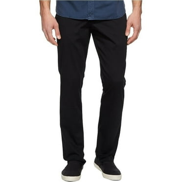 Tommy Bahama Pants Men's 36x32 Black Boracay Flat Front Straight Leg Chino ERK17