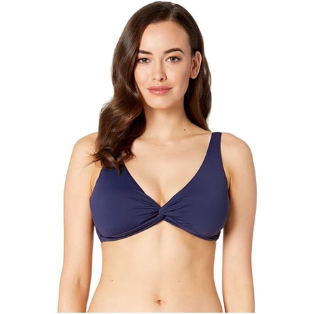 Tommy Bahama Pearl Underwire Over The Shoulder Front Bra, Mare Navy, M