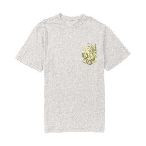 Tommy Bahama Pocket Of Paradise Short-Sleeve Tee, Grey Heather, S