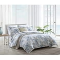 thumbnail image 1 of Tommy Bahama - Queen Comforter Set, Reversible Cotton Bedding with Matching Shams, All Season Home Decor (Bakers Bluff Blue, Queen), 1 of 1