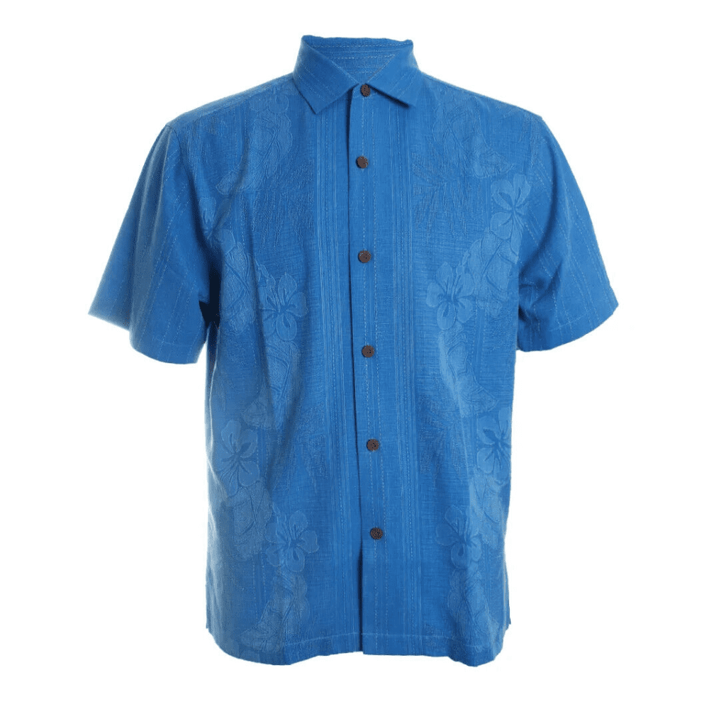 Tommy Bahama Men's Kona Border Silk Camp Shirt - Continental
