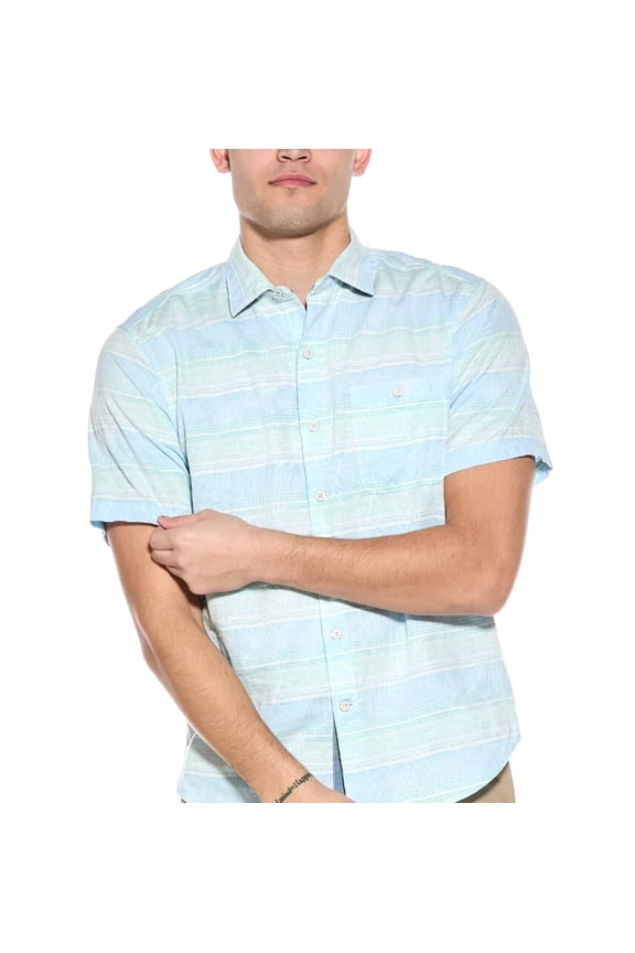 Sardinia Stripe Shirt in Horizon Blue S/P