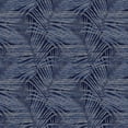 thumbnail image 1 of Tommy Bahama  Shadow Palms Indigo Peel & Stick Wallpaper - 20.5 in. W x 18 ft. L, 1 of 5