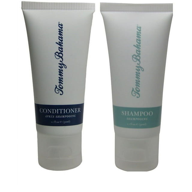 Tommy Bahama Shampoo & Conditioner Lot of 12 Each 1.1oz Bottles. 6 of