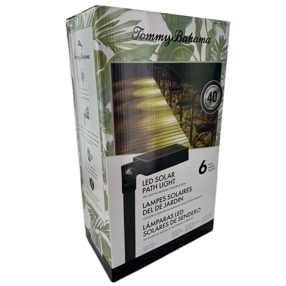 Tommy Bahama Solar LED Path Light (Pack of 6)