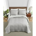 thumbnail image 1 of Tommy Bahama Solid Pelican Reversible 2-Piece Twin Quilt Set Bedding, Grey, 1 of 2