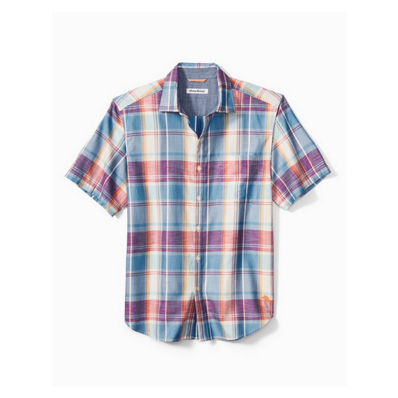 Tommy Bahama Summer Down Under Camp Shirt Vibrant Sea S